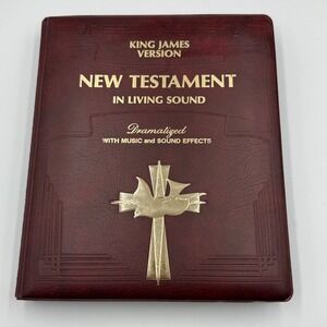 King James New Testament Dramatized In Living Sound‎ Audio Bible Cassettes
